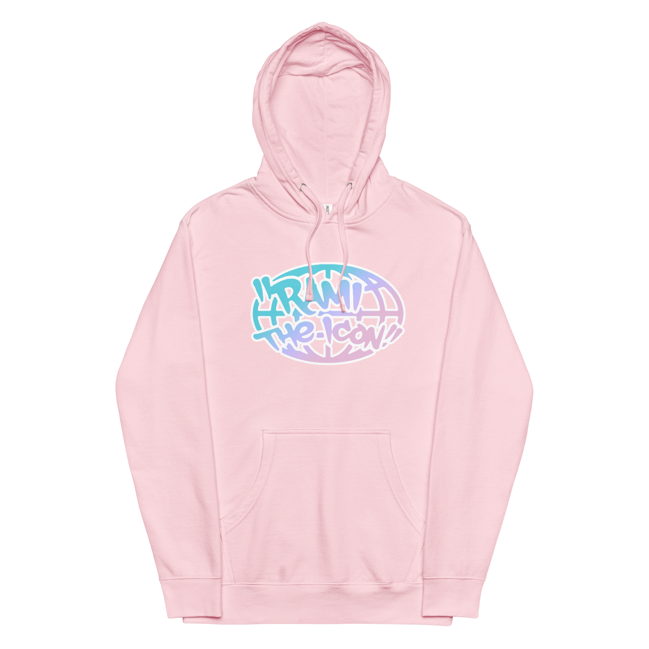 RTI Worldwide Gradient Hoodie (Light Pink) | Rami The Icon