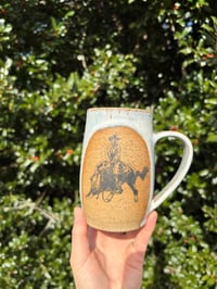 Image 7 of Baby Blue cowboy cutter mug