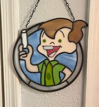 Image 2 of Stained glass ChalkZone panel