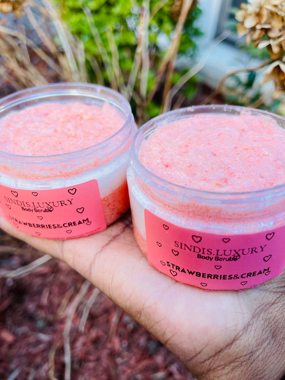 Image of Strawberries and Cream Body Scrub 