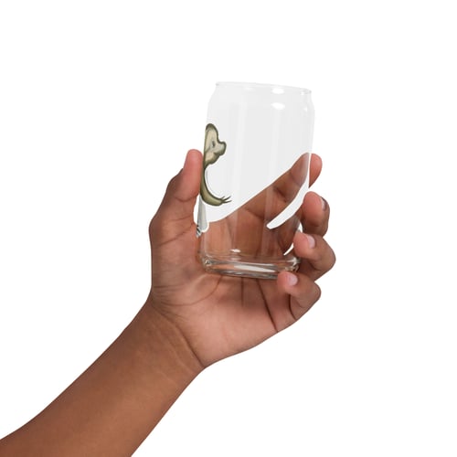 Image of Seth Sloth Can-shaped glass