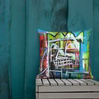 Image 5 of ORR Rambunctious Exitist 22" x 22" Premium Pillow