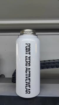 Image 3 of White 1L Double Wall Insulated Bottle