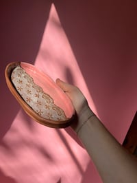 Image 2 of Lace pink tray
