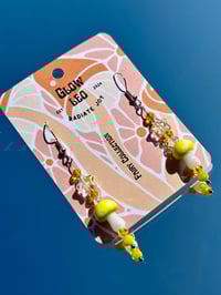 Image 4 of Yellow Mushroom Earrings