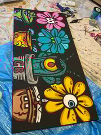 Image 9 of Flower Pots of the Sea Canvas