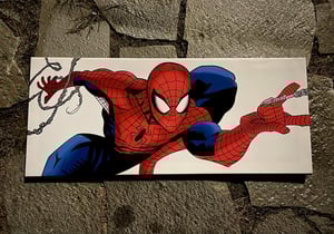 Image of Limited Spidey Metallic Embossed Print