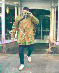 Image 1 of Front Pocket Poplin Cotton Mac