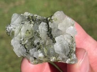 Image 1 of Epidote On Quartz Crystal Specimen #1953