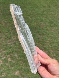 Image 6 of Transparent Selenite Slab | Morocco #2927
