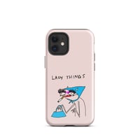 Image 8 of lady things Tough Case for iPhone® 