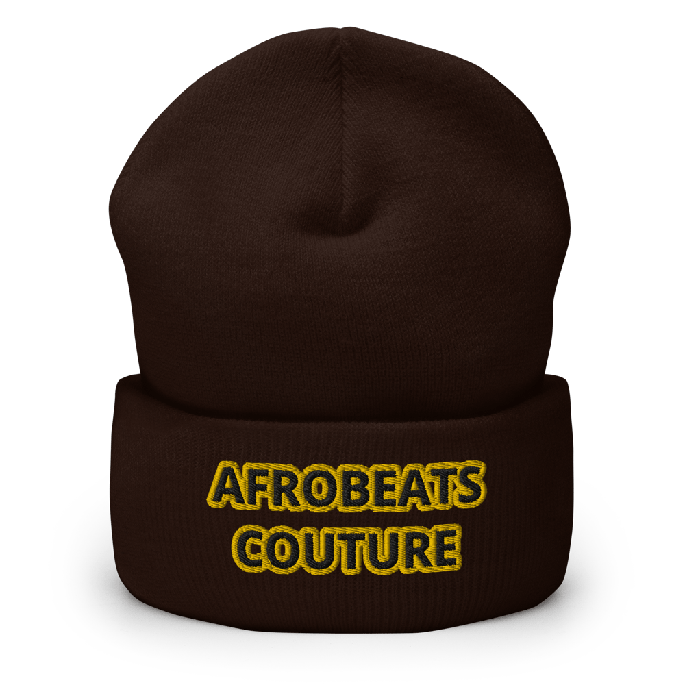 AFROBEATS COUTURE CUFFED BEANIE COLLECTION