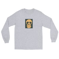 Image 1 of KISSING SKULL ILLUSION LONG SLEEVE SHIRT