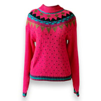 Image 1 of Embroidered Cotton Sweater Medium