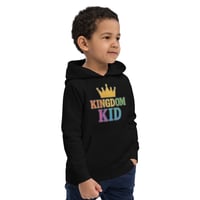 Image 6 of I Can I Am Kingdom Kid Be The Light Kids eco hoodie