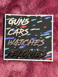DATSAFELONY- FELONIES SLAP STICKER