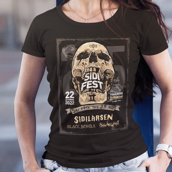Image of PROMO T-shirt girly collector "SidiFest II" (-40%)