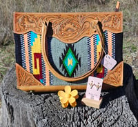 Image 3 of Monica Saddle Blanket Handbag - SKU 694