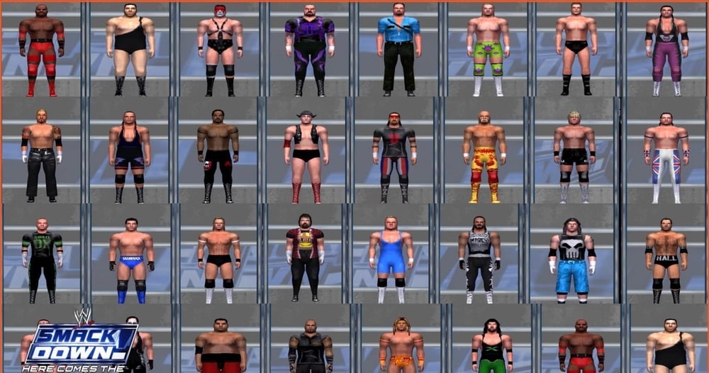 WWE Smackdown! Here Comes the Pain CAWs