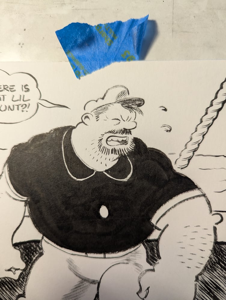 Image of BLUTO ink and brush