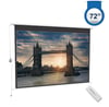 automatic electric remote projector screen 