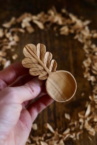 Image 4 of  Tiny Oak Leaf Scoop