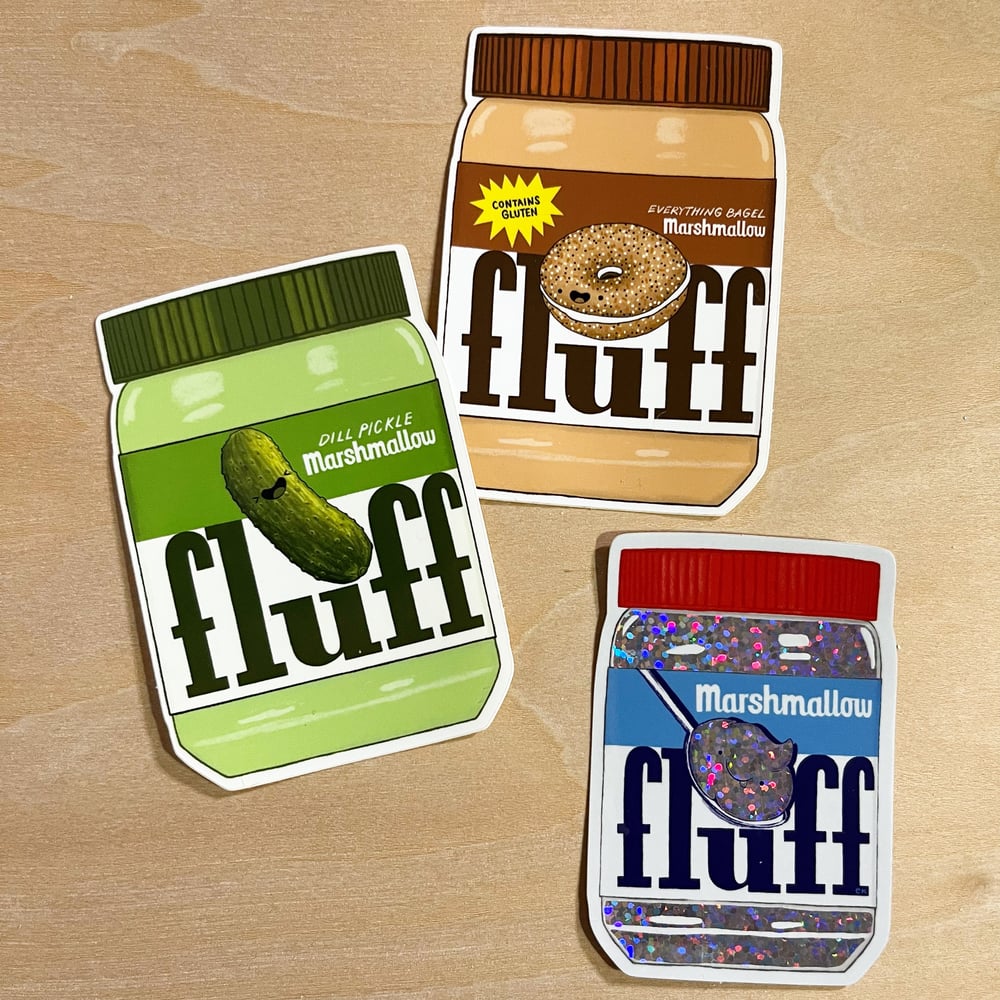 Image of 2023 FLUFF STICKERS