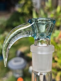 Image 5 of 2k Glass Art 18mm 4 Hole Unground Slide