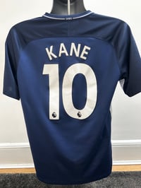 Image 2 of Tottenham Hotspur “KANE 10” 2017/18 Away Shirt + PL patches (M)