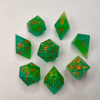 Image 4 of Citrus Twist<br>8 Piece Polyhedral Set