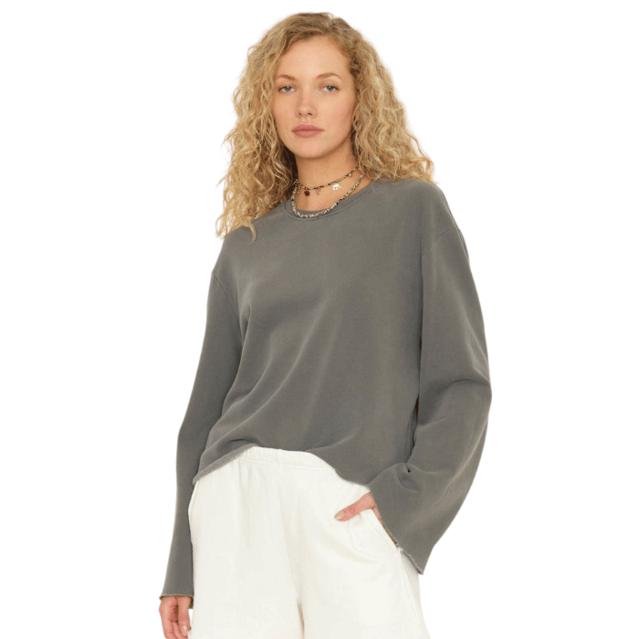 Image of XIRENA DUKE SWEATSHIRT ASPHALT