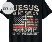 Image 1 of Jesus/Trump