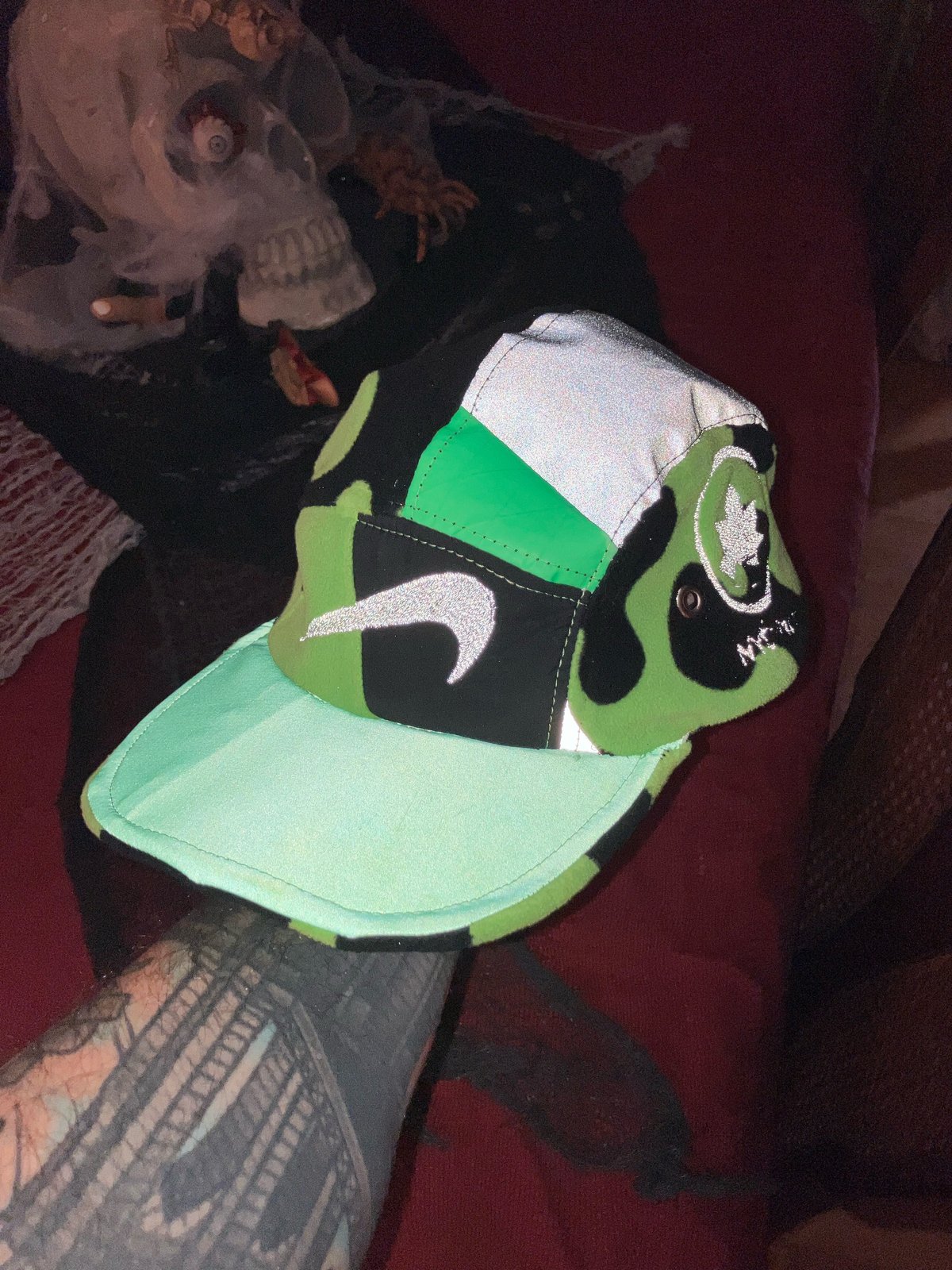 Nike X Flavorseal X NYC Parks Reflective Green Glow 5-Panel