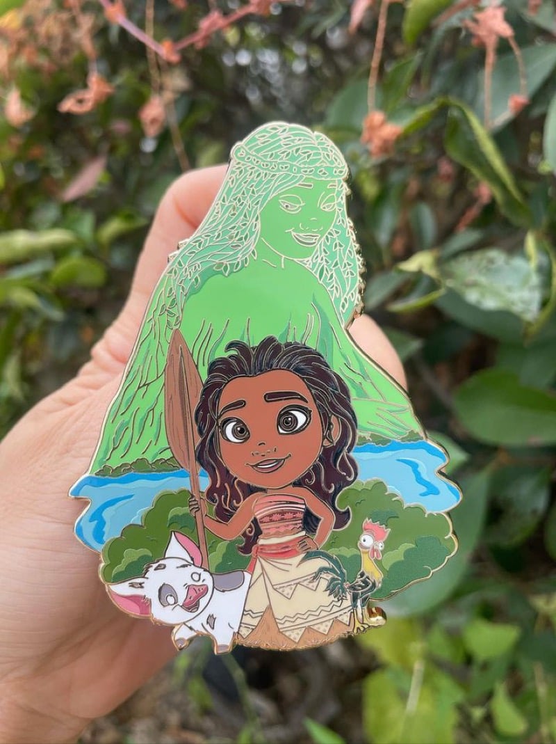 Moana newest Disney fantasy pin