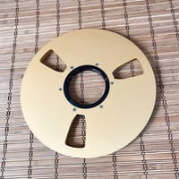 Image 2 of 3M 250 • 10.5” Empty Gold Reel for 1/4” Audio Tape
