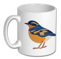 Image 3 of Varied Thrush - No.9 - Bird Pin Group Series