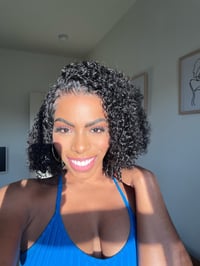 Image 2 of 14 inch 13x6 CURLYBOB! INVISIBLE LACE FRONT WIG