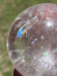 Image 12 of Clear Quartz Sphere #2538