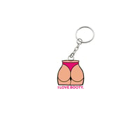 I Love Booty Keychain