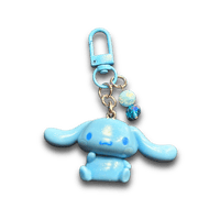 Blue Dog Keychain
