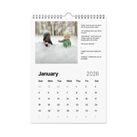 Image 5 of Lego Ed and Stede wall calendar (2026) (Sunday start)