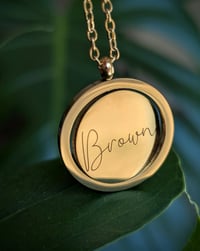 Image 3 of Birth Month Flower Pendant 