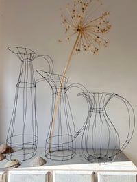 Image 1 of Wire jug vessels