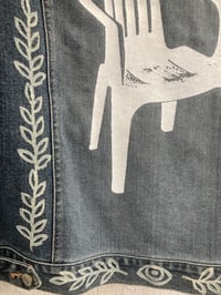 Image 6 of 'Throne' Denim Printed Jacket Oneshot