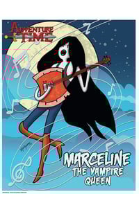 Adventure Time Marceline 11x17 Print
