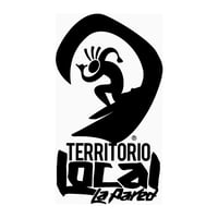 Territorio Local la pared bodyboard edition  4” to 6'' Decal Vinyl Stiker