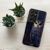 Image 18 of Baroque Style Gothic Inspired Owl Oil Painting Tough case for Samsung®