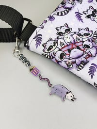 Image 2 of Trashy Possum Purse Charm