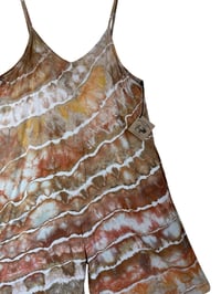 Image 7 of M Woven Wide-Leg Jumpsuit with Pockets in Earthy Geode Ice Dye