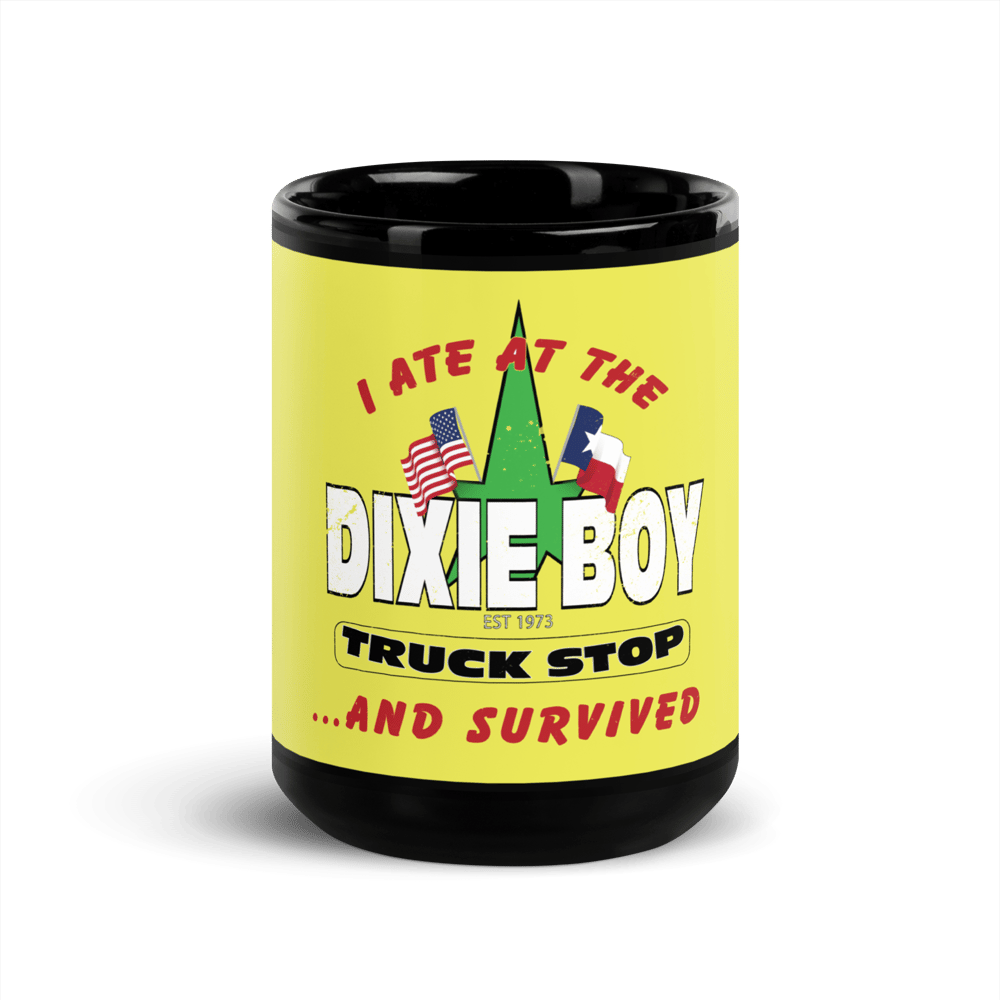 Dixie Boy Truck Stop Mug – Fuel Your Day the Vintage Way!